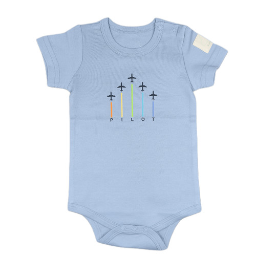 Body neonato manica corta 100 - body,