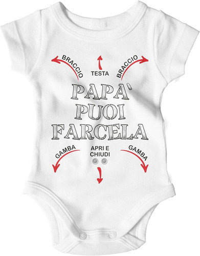 Body neonato divertente - divertente, papà