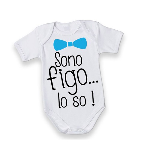 Body manica corta bodino bimbo - body,