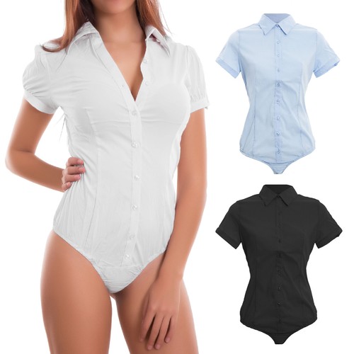 Body donna camicia maniche