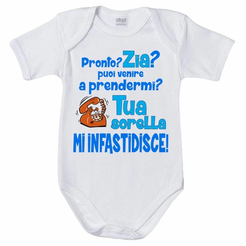 Body neonato pronto zia - ?, puoi