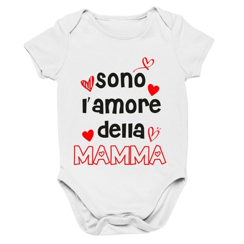 Body manica corta cotone - manica,