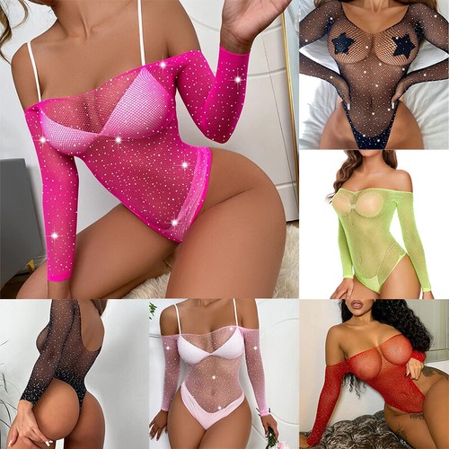 Body donna lingerie rete - body,