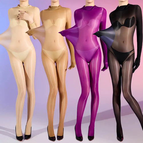 Bodystocking lucido olio - bodystocking, ad