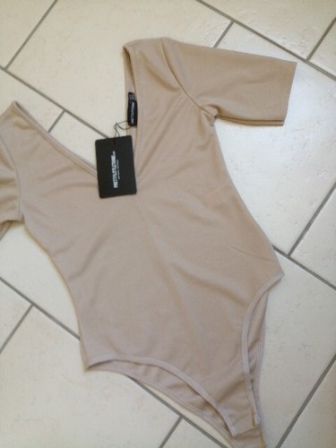 Body manica corta - scollo, v