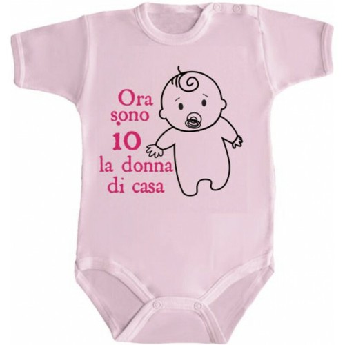 Body neonato bimba - neonato, io